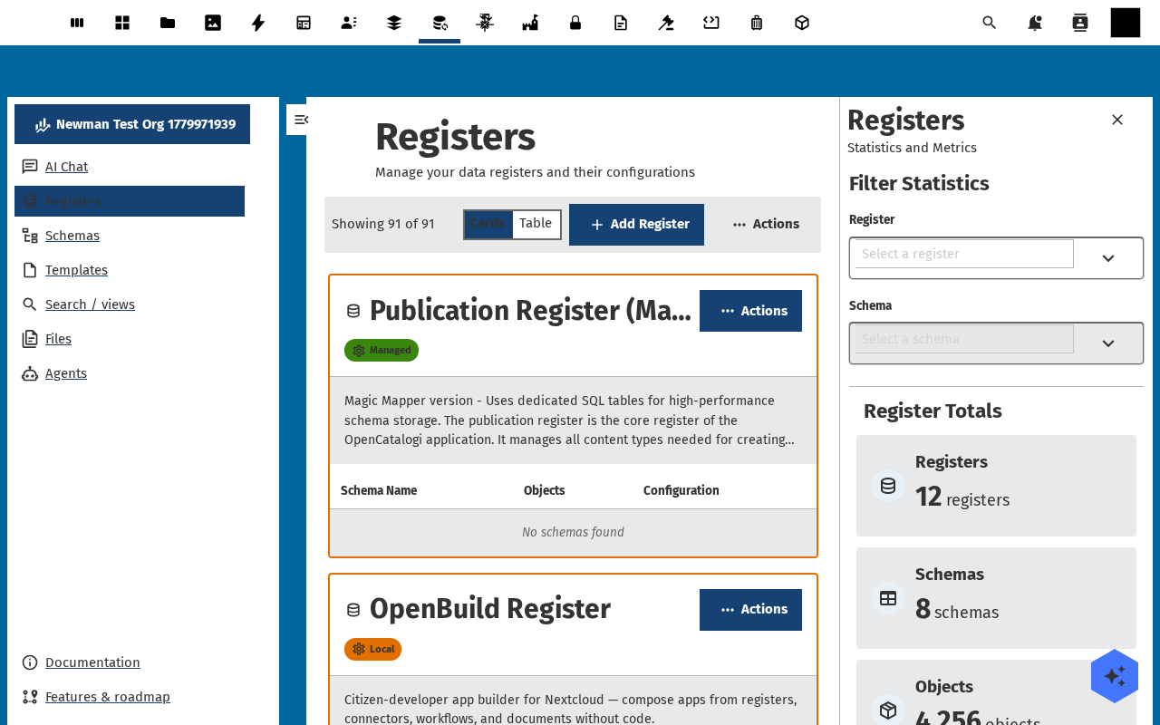Three roles configured