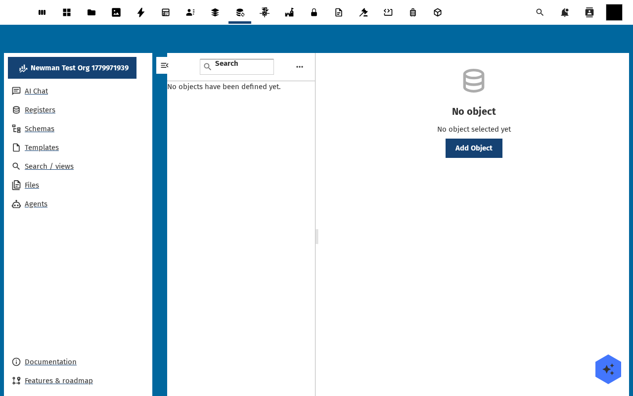 File uploaded, listed in tab